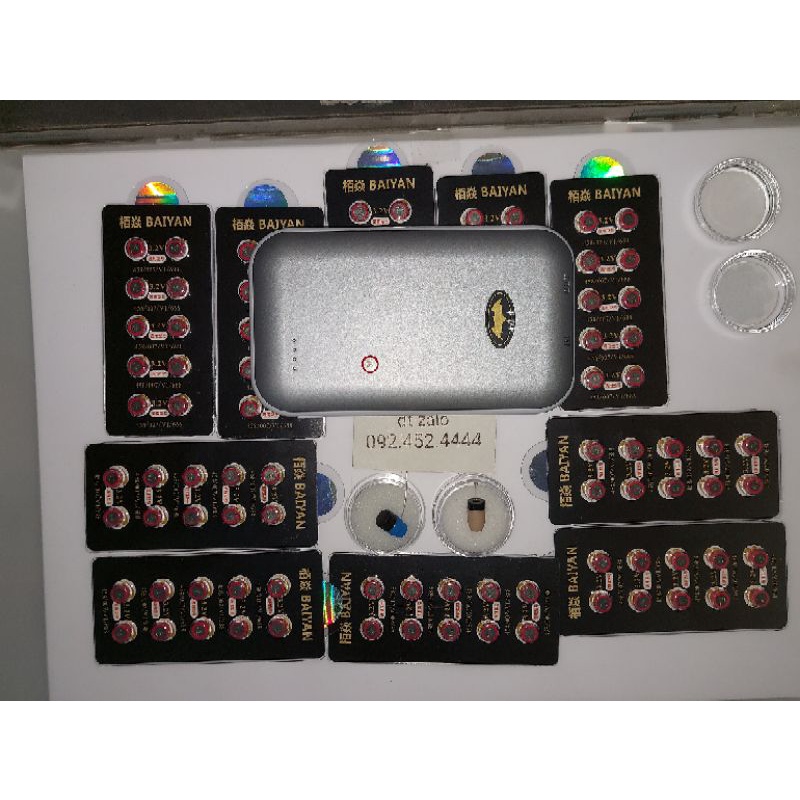 pin kép 3.2v dành cho đồng hồ, tai nghe siêu nhỏ