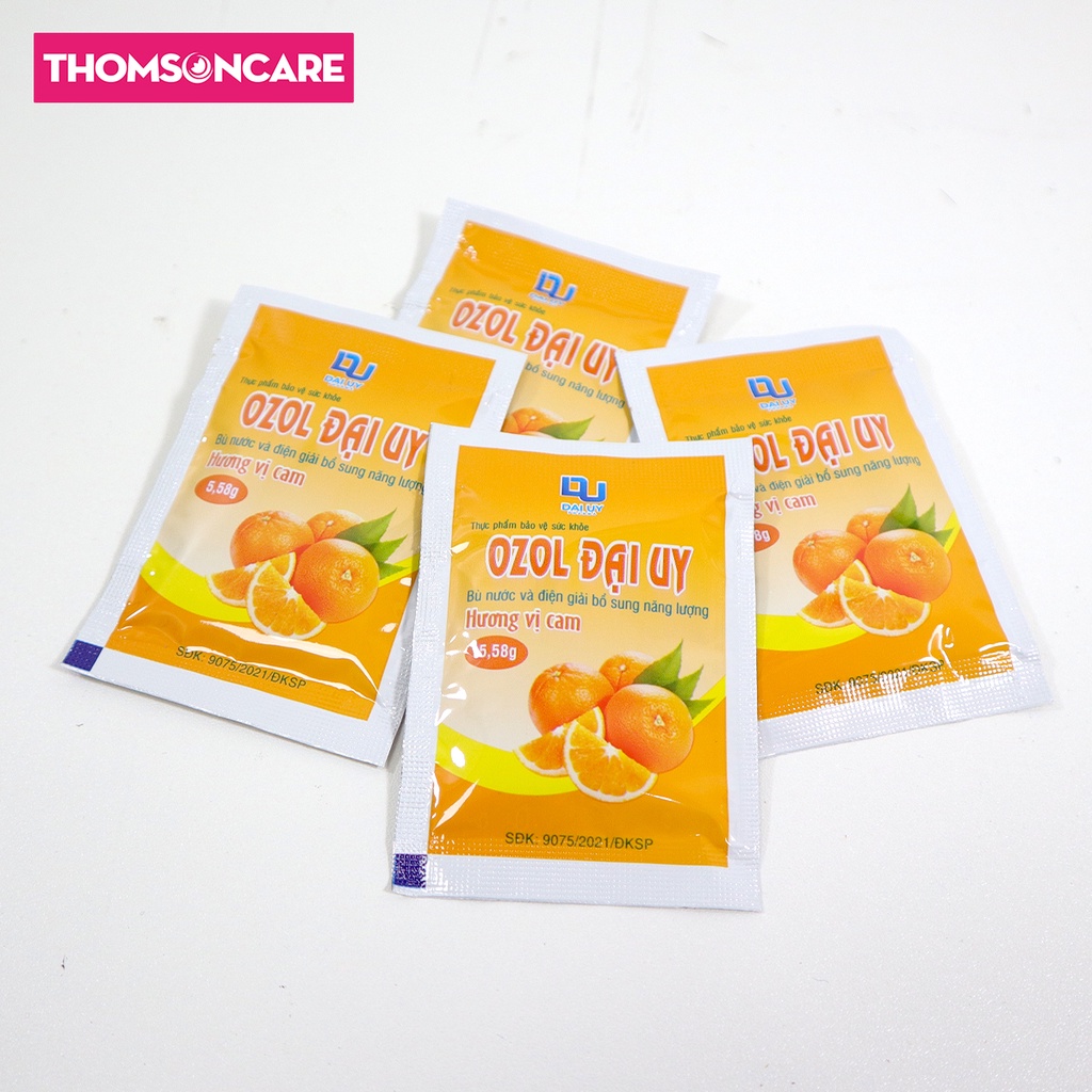 Ozol Đại Uy Bù nước và chất điện giải cho cơ thể - Hộp 40 Gói