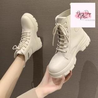 Bốt Nữ Khuy Cổ Chun Len Hàng XỊn