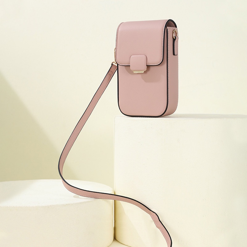 IELGY Túi Đeo Chéo Đựng Điện Thoại Khóa Nam Châm Phong Cách retro Dành Cho Nữ