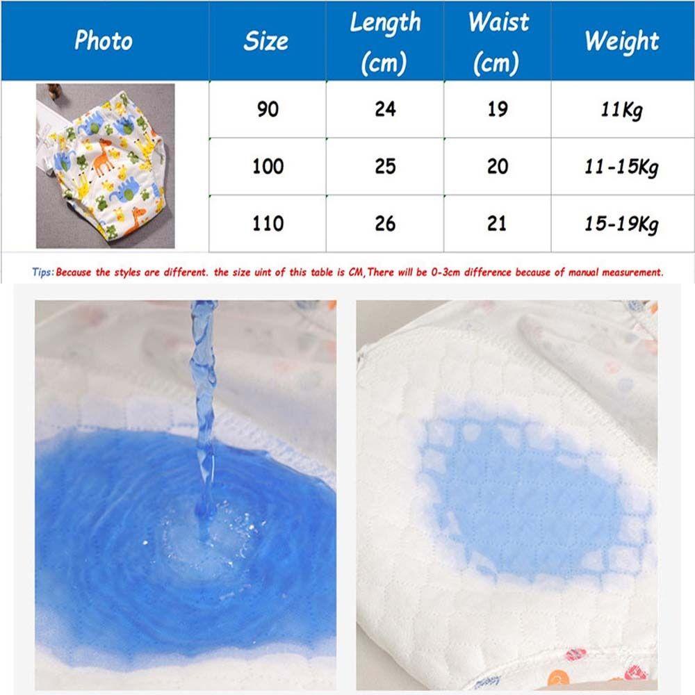 Tã Quần Bằng Cotton Có Thể Tái Sử Dụng Cho Bé