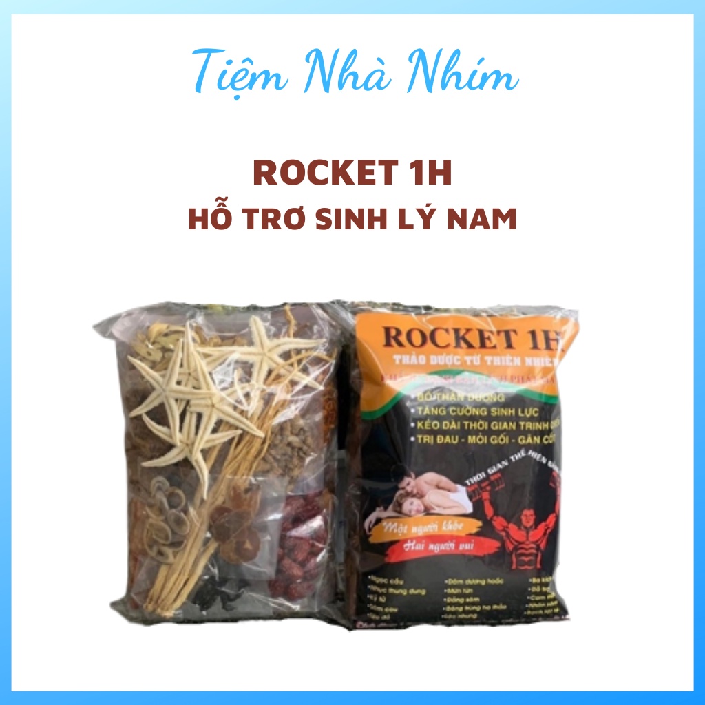 Rocket 1h 15 vị từ các loại thảo dược (Hỗ trợ sinh lý) -Đồ Ngâm Rượu