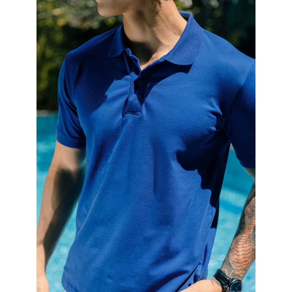 Áo Polo Nam Plain 4 Colors , Chất Vải Cotton 4 chiều Thoải Mái , PL003043,SOMEHOW