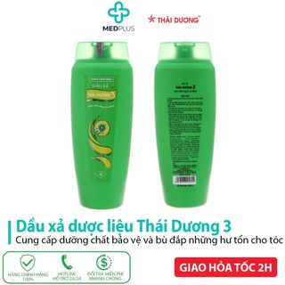 Dầu xả dược liệu thái dương 3 chai 200ml