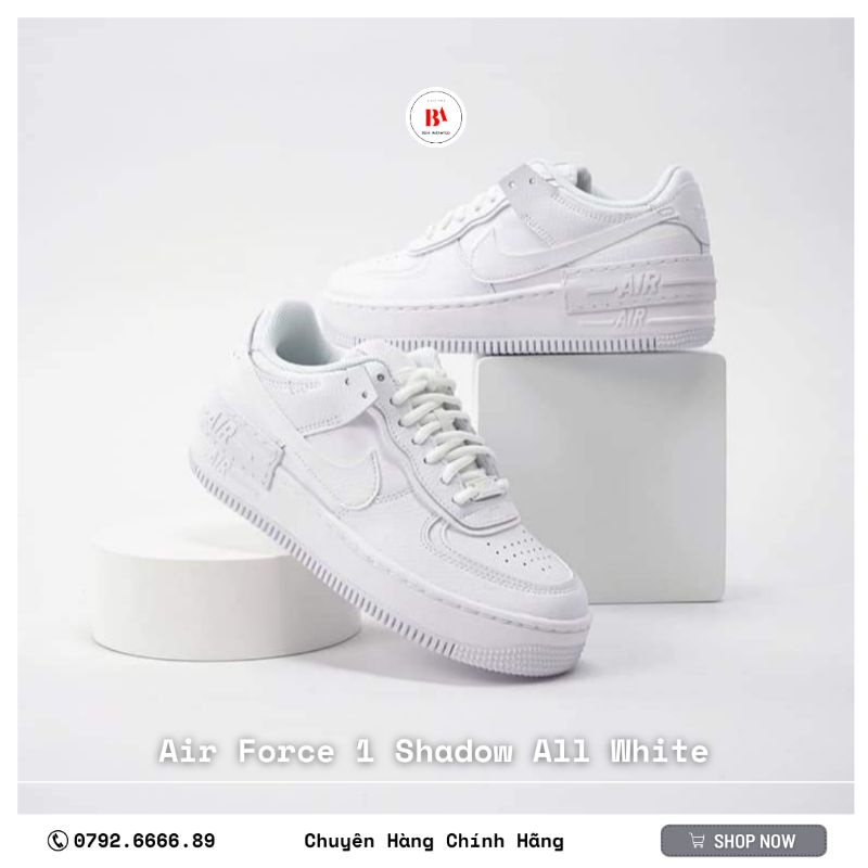 Chính Hãng Giày Nike Air Force 1 Shadow