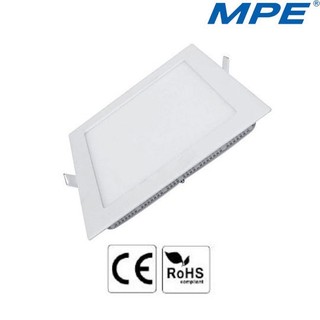 Đèn led panel âm trần vuông mpe seri spl 6w 9w 12w 15w 18w 24w - chính hãng