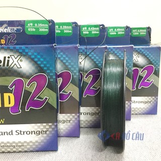 Dây pe 12 lõi indonesia relix braid12 300m