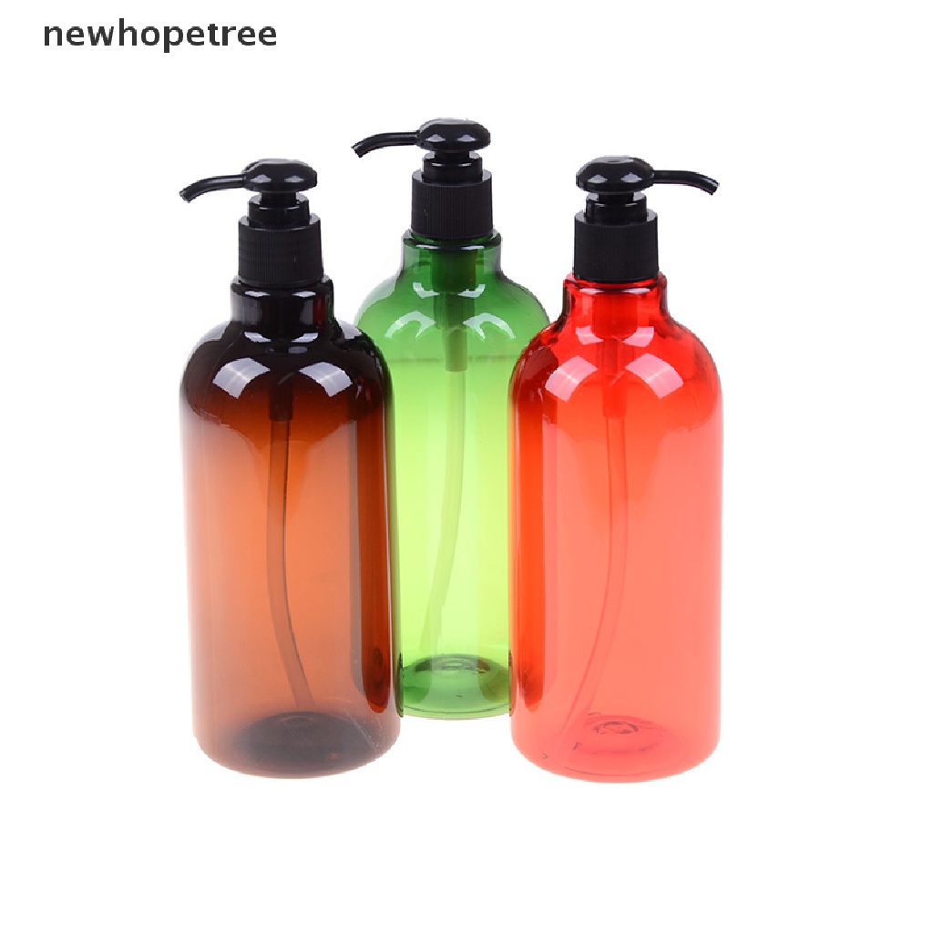 Chai Nhựa Đựng Dầu Gội Dạng Nhấn 500ML Tiện Dụng