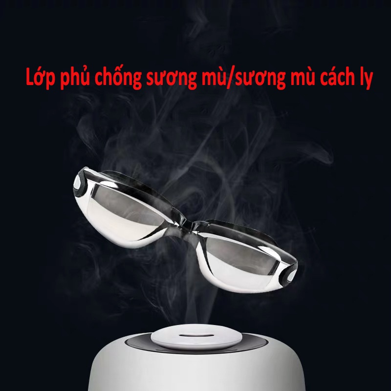 GiGiBomstore Kính bơi ánh kim chống tia UV , chống hấp hơi kiểu dáng thể thao Khóa bấm phía sau dễ dàng đeo và tháo kính
