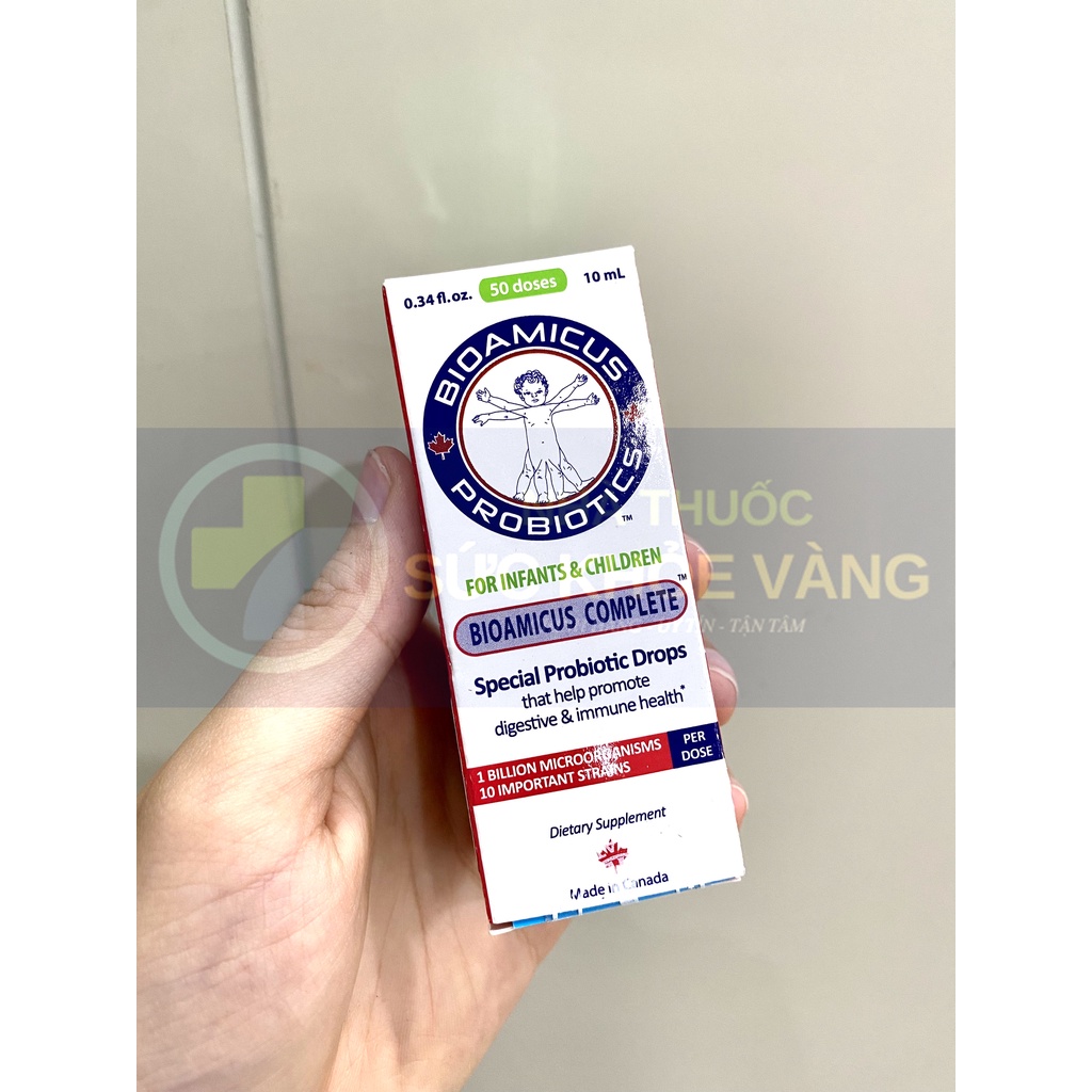 Men vi sinh 10 chủng BioAmicus Complete 10ml