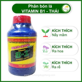 Phân bón lá vitamin b1 thái lan - siêu kích rễ - 100ml