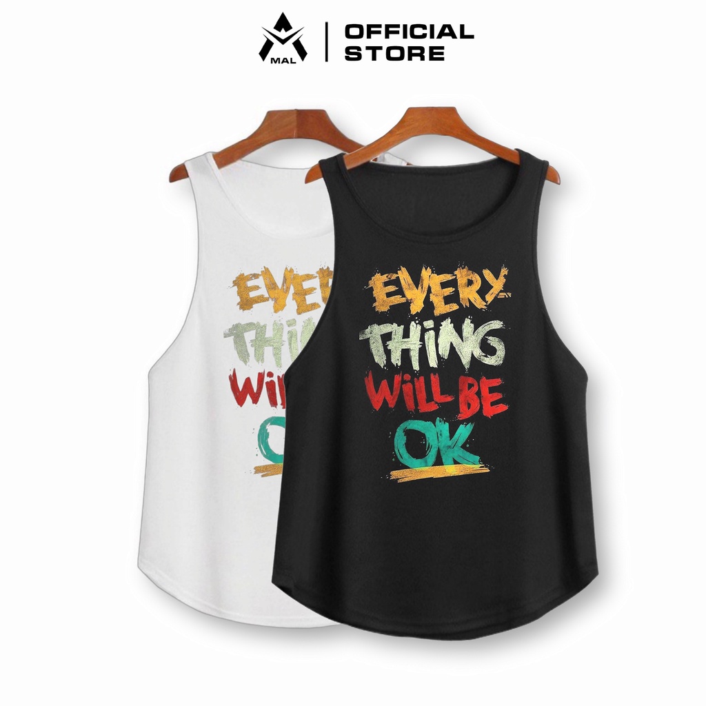 Áo Thun Ba Lỗ Tank Top thể thao nam thoáng khí mát mẻ cá tính -MALBL004- MAL STORE
