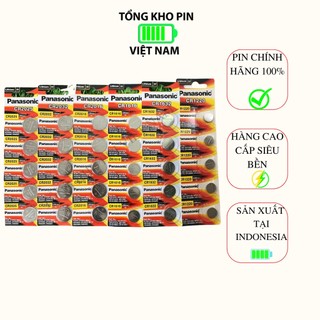 Pin cúc áo panasonic cr2016/ cr2025/ cr2032/ cr1616/ cr1632/ cr1220