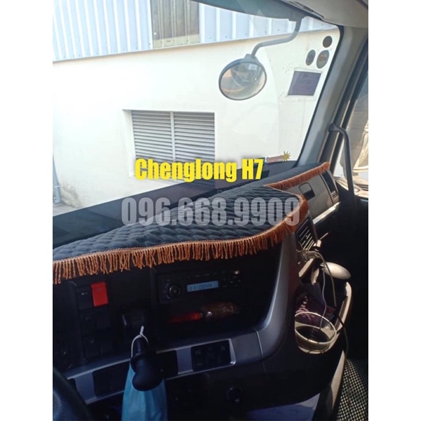 Thảm taplo Chenglong H7 - dcar86 chuyên thảm taplo xe tải