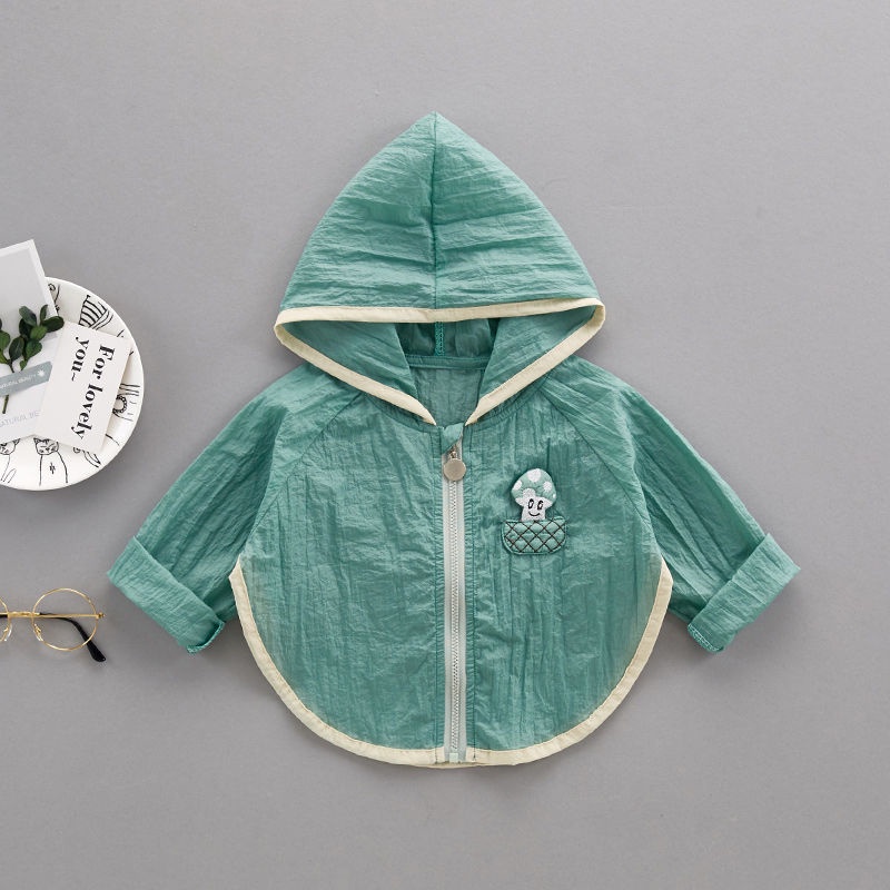 ♧Áo Sơ Mi Chống Nắng / Muỗi Phong Cách Nhật Bản Thời Trang Mùa Hè Mới Cho Bé