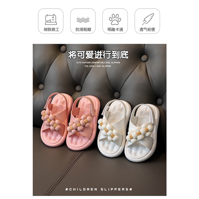 Sandal cho bé, dép quai hậu cho bé họa tiết ngộ nghĩnh.