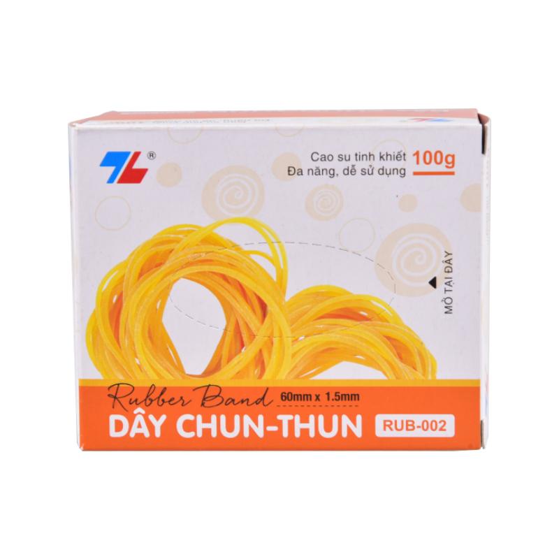 Hộp dây thun 100g Thiên Long RUB-002