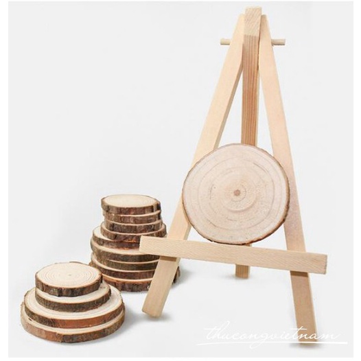 Khoanh gỗ chưa trang trí