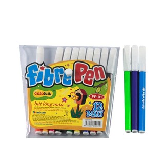 Dạ 12 màu thiên long fp01