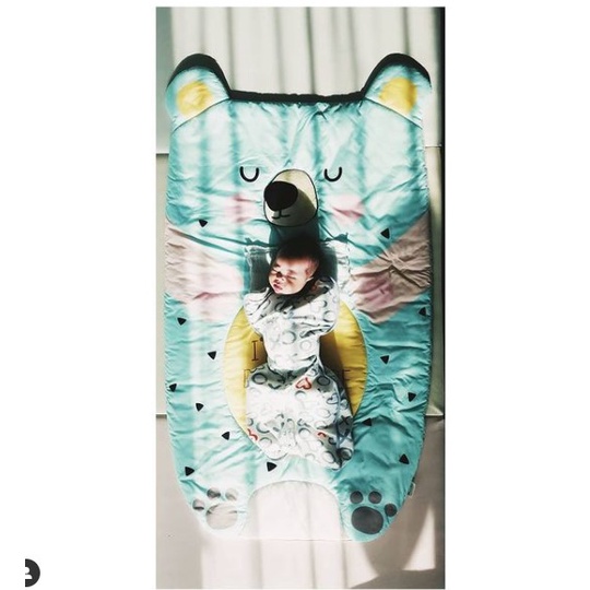 Thảm chống thấm cho bé  siêu thấm hút thông thoáng nhập khẩu Bonitabebe Hàn Quốc