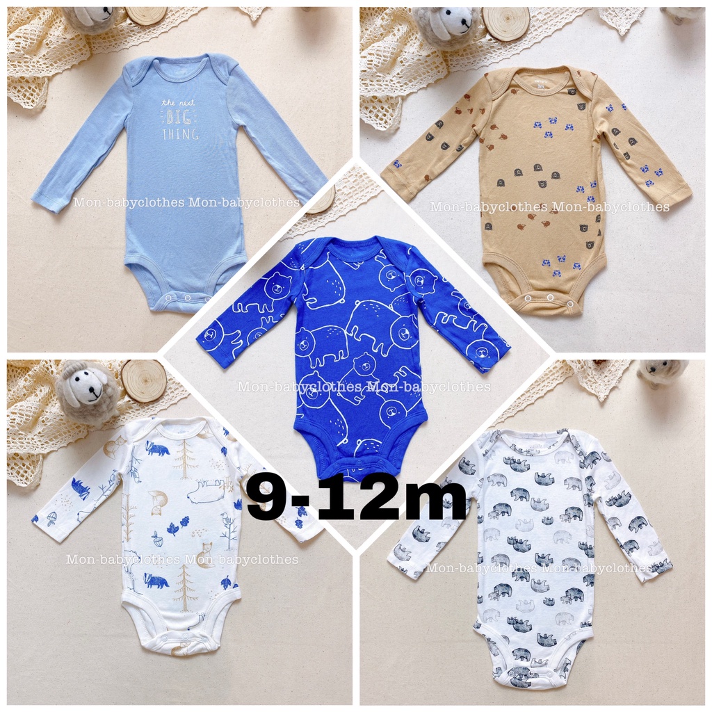 BODY chip dài tay 9-12 tháng