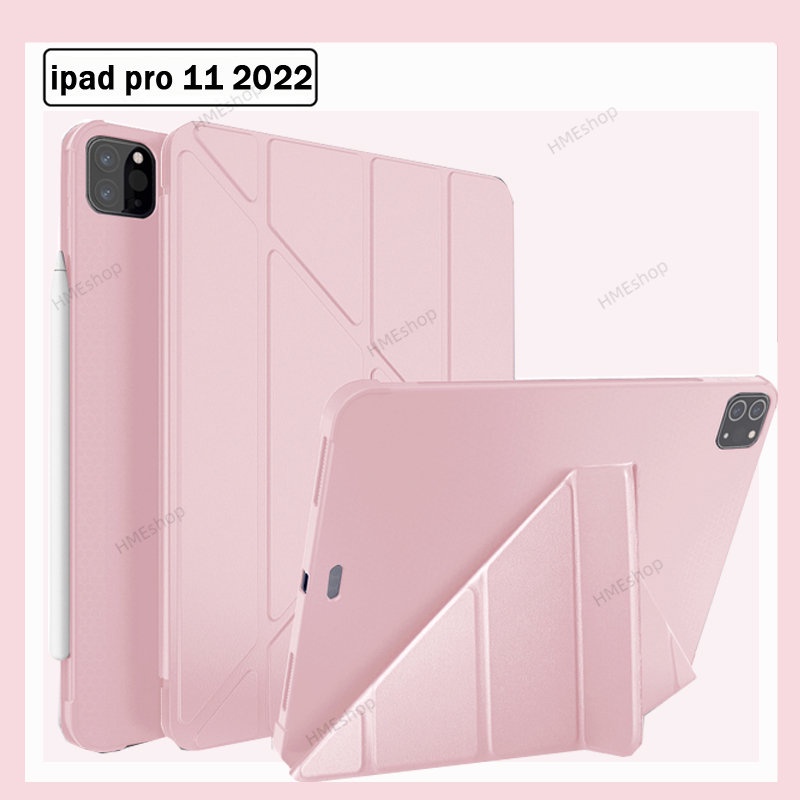 Bao Da PU Máy Tính Bảng Nam Châm Cho IPad Pro 11 2022 6th M2 IPad Air 5 4 10.9 10th Air 3 2 1 10.5 9.7 10.2 7th 8th 9th Mini 6 5 Ốp