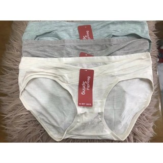 Quần lót bà bầu cạp chéo cotton thông hơi 5817, Quần chip mẹ bầu và sau sinh Cubonshop đáy trắng kháng khuẩn