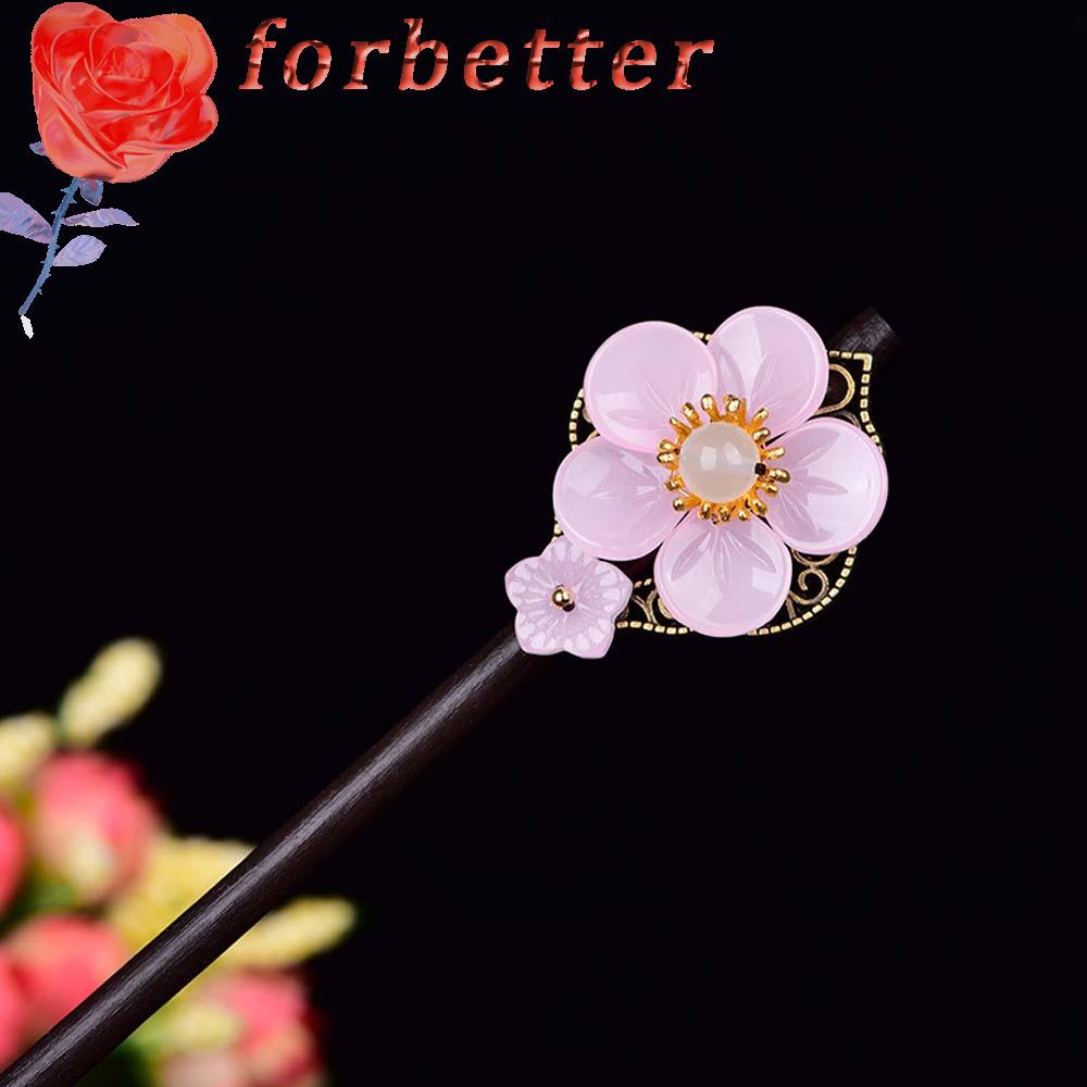 Trâm cài tóc gỗ phong cách Trung Hoa cổ điển thời trang