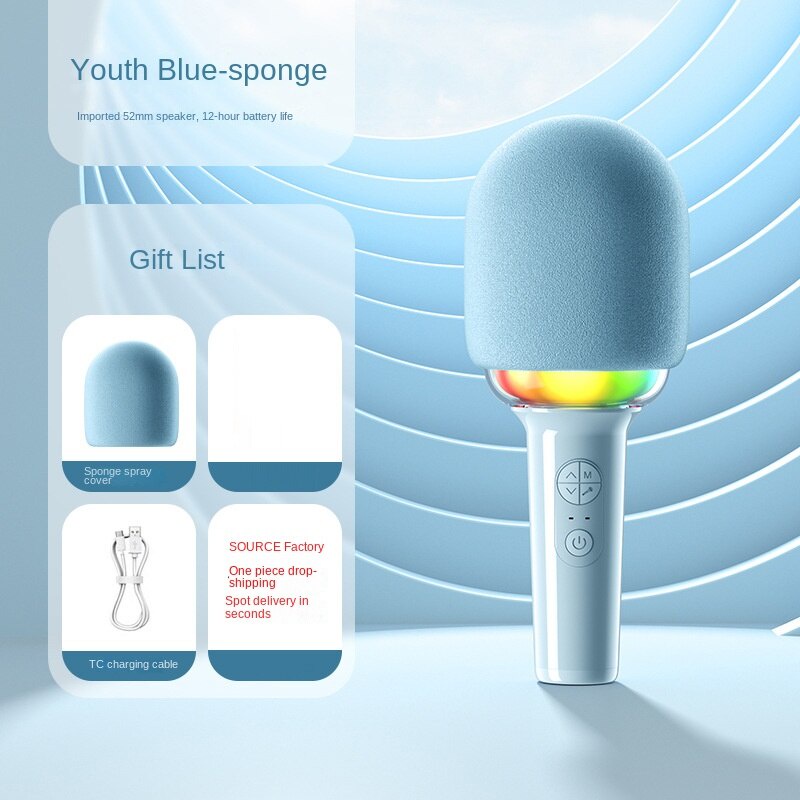 Micro Tích Hợp Đèn LED Kết Nối Bluetooth Không Dây Cho Điện Thoại