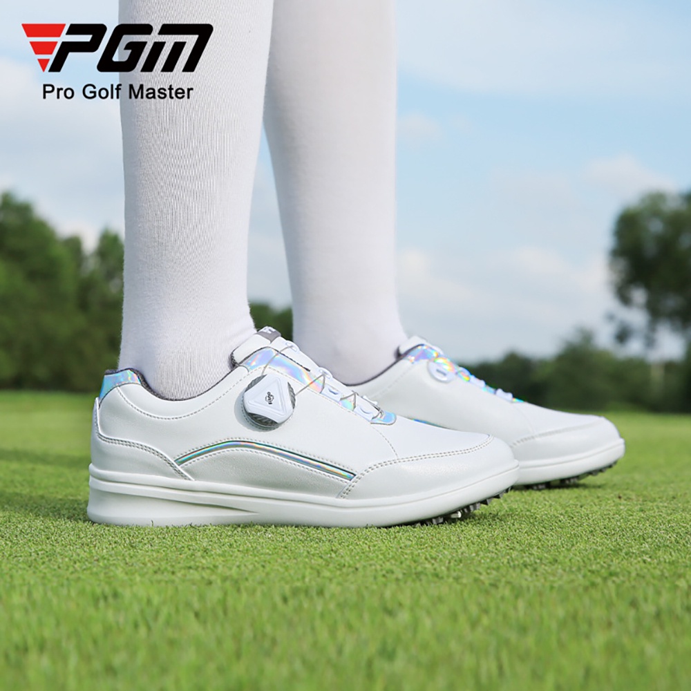 Giày Thể Thao Đánh Golf PGM Chống Trượt Không Thấm Nước Nhiều Màu Mới 2022 Cho Nữ