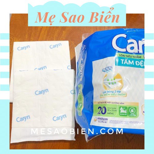 Lẻ 1 tấm đệm lót chống thấm Caryn , Tấm lót sản phụ
