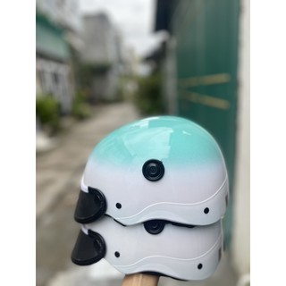 nón bảo hiểm mix hai màu mẫu mới cực đẹp