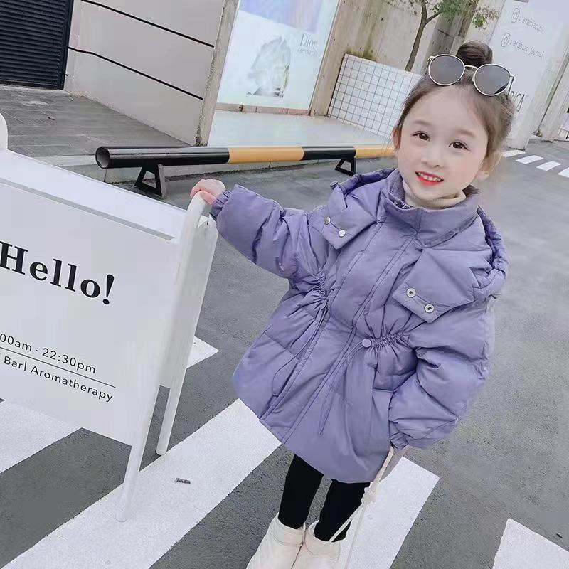 Áo Khoác Độn Bông Thời Trang Mùa Đông Hàng Mới 2022 Dành Cho Bé Gái