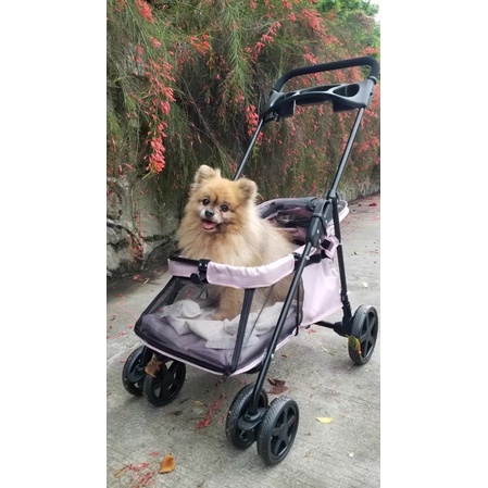 Xe đẩy thú cưng Bello size S gấp gọn cho thú dưới 10kg