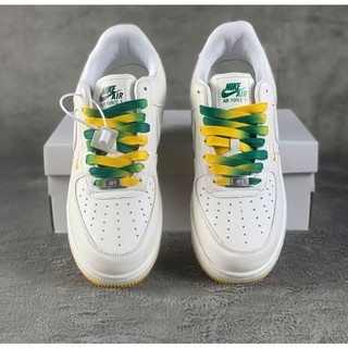 Giày nike air force 1 07 low white green noise yellow cổ thấp vàng xanh full box