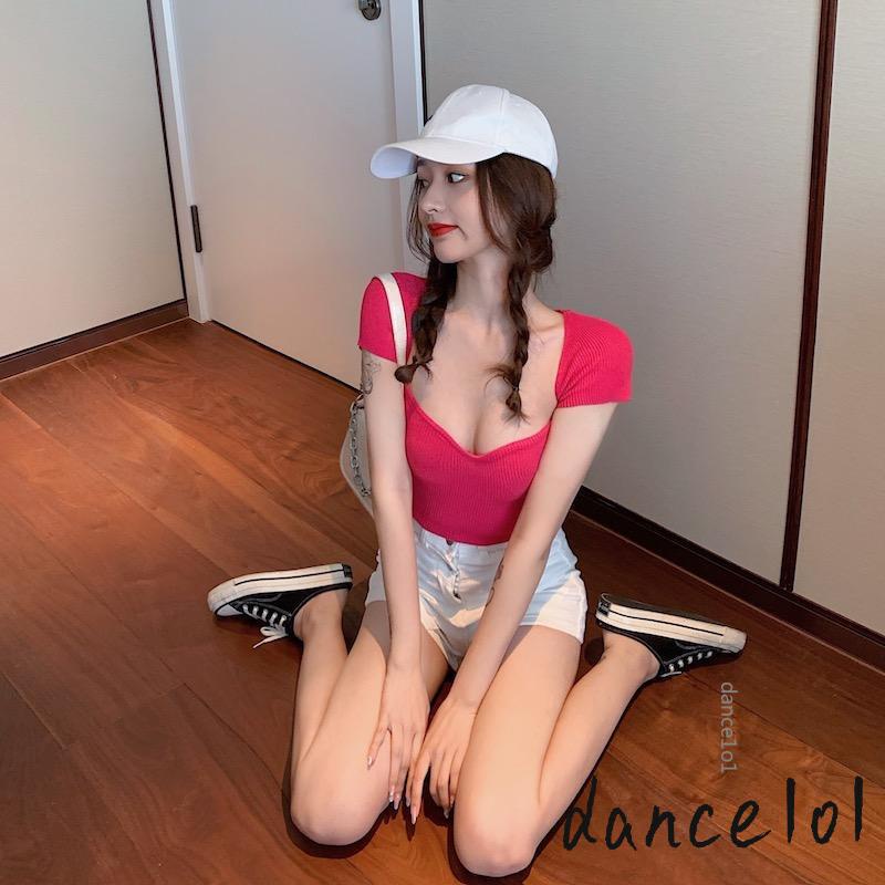 Áo Thun Nữ Tay Ngắn Khiêu Vũ 1O1- Thời Trang Mùa Hè Gợi Cảm