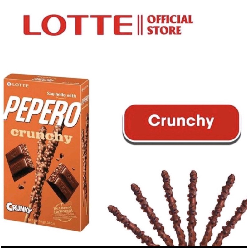 Bánh Que SOCOLA PEPERO LOTEE Nhập Khẩu Hàng Quốc