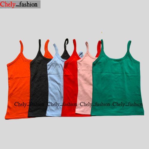 Áo thun hai dây nữ, áo thun nữ dáng ôm có size đại  chất cotton thun co giản  chely_fashion