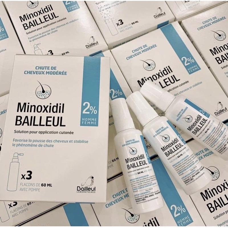 Xịt mọc tóc Minoxidil balleul 2%