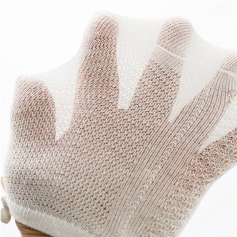 Tất Lưới Cho Bé, Vớ Cho Bé Gái, Bé Trai, Tất Mùa Hè Hình Gấu Hàn Quốc, Thoáng Khí Cho Bé Hoạt Động