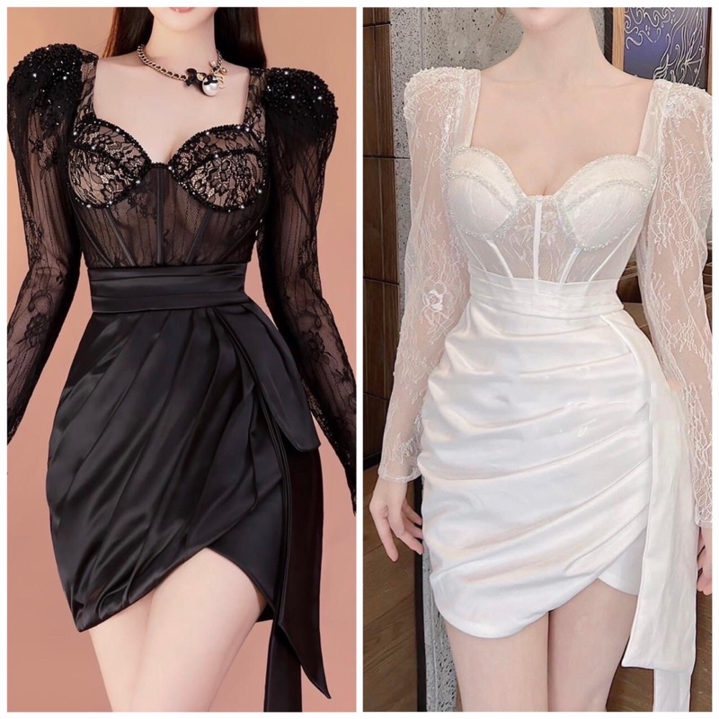 SIZE>62KG ĐẦM BODY REN MI KẾT ĐÁ