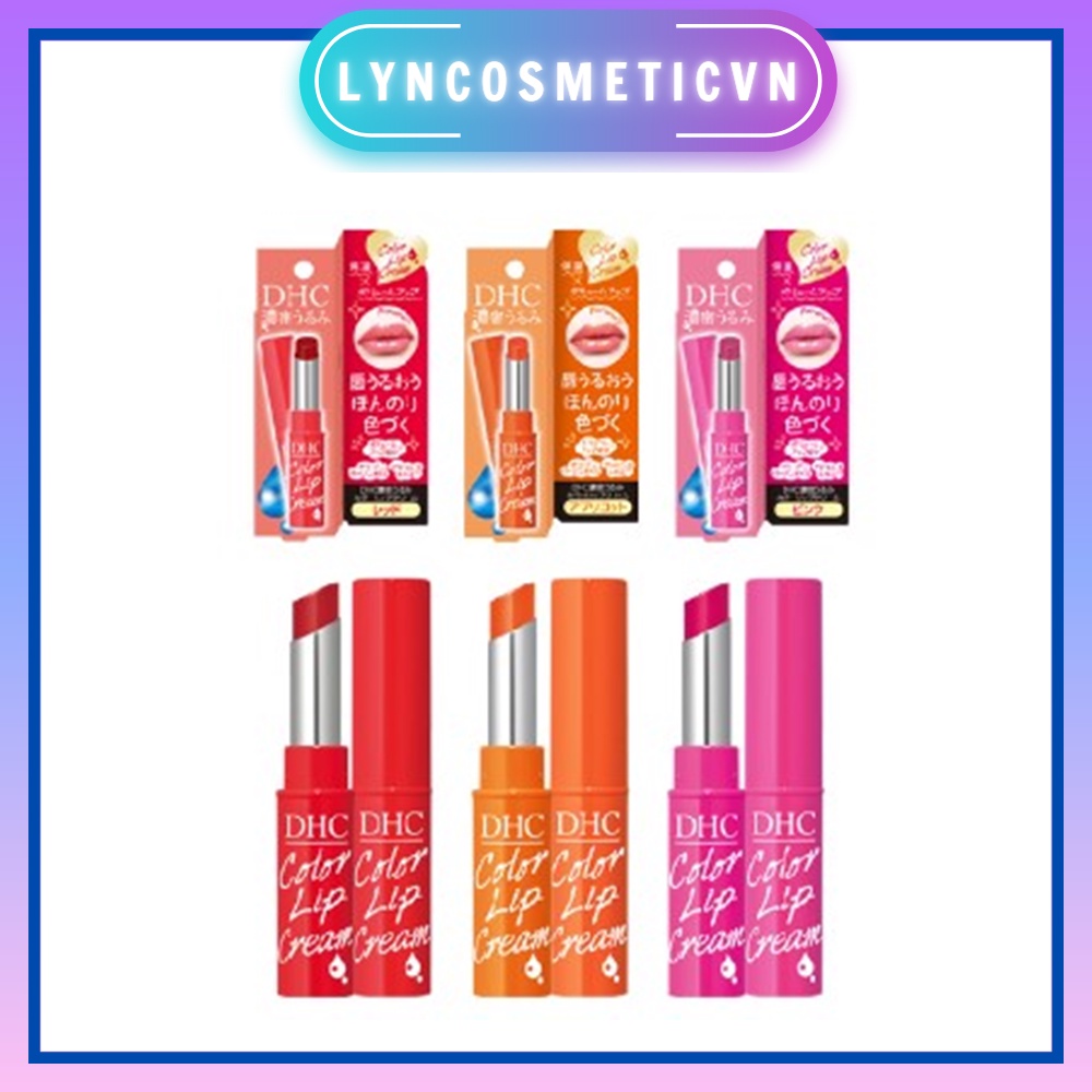 Son Dưỡng Ẩm Cho Môi Mềm Mại, Mịn Màng DHC Lip Cream  Oh Honey Lip Oil