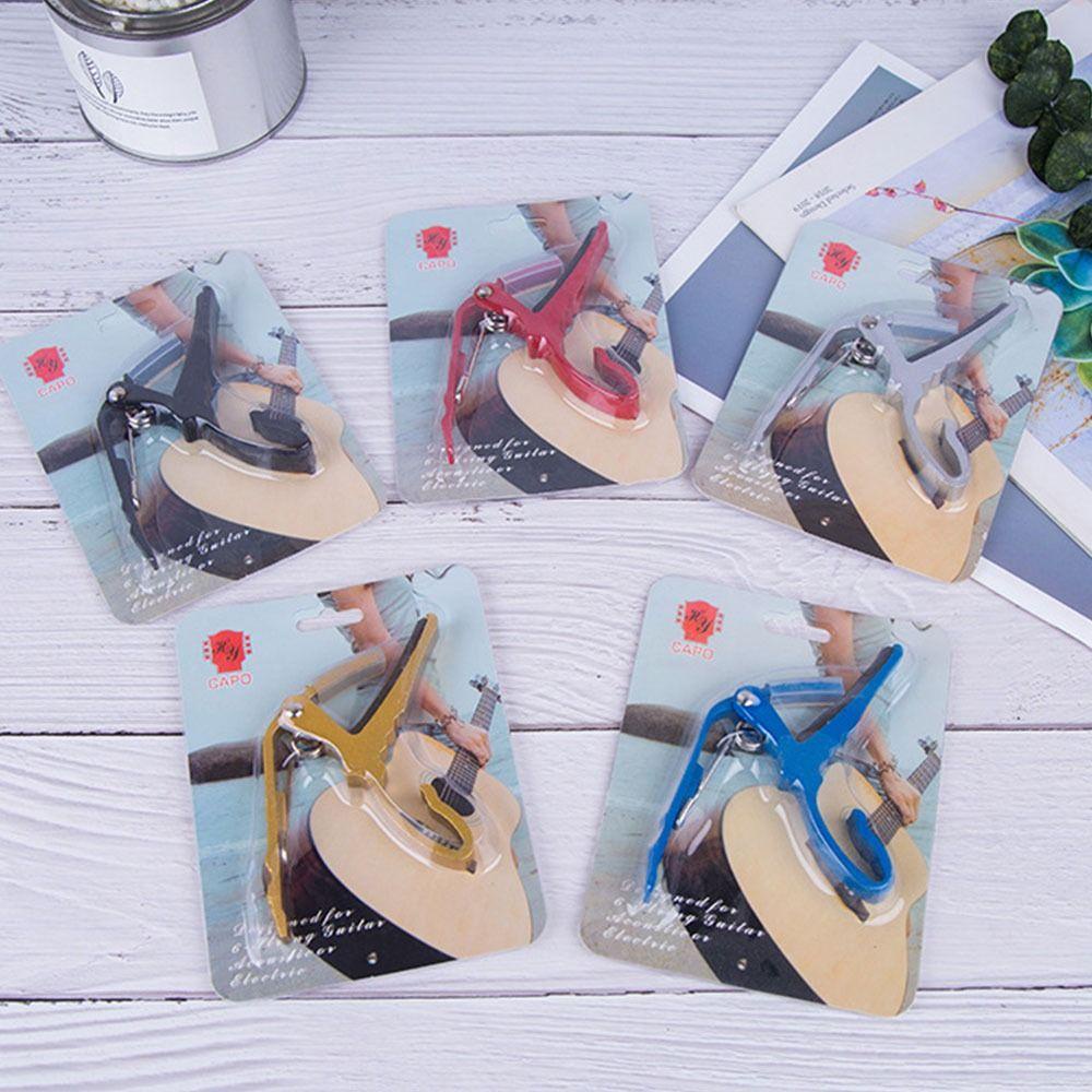 Kẹp Phơ Đàn Guitar Bằng Kim Loại Nhiều Màu Sắc Tiện Dụng