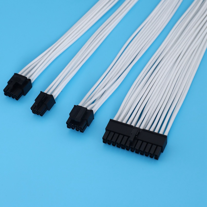 1 Dây Cáp Mở Rộng Cơ Bản Atx 24Pin / Eps 4 + 4Pin / Pci-E 8Pin / Pci-E 6Pin