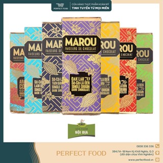 Socola Marou Nhiều mùi , thanh lớn 24g - MAROU Chocolate nguyên chất