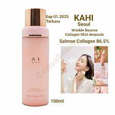 Xịt Khoáng Collagen Tinh Chất Cá Hồi KaHi, Căng Bóng Da, Cải Thiện Nếp Nhăn / Chai 60ml [ CHÍNH - HÃNG ]