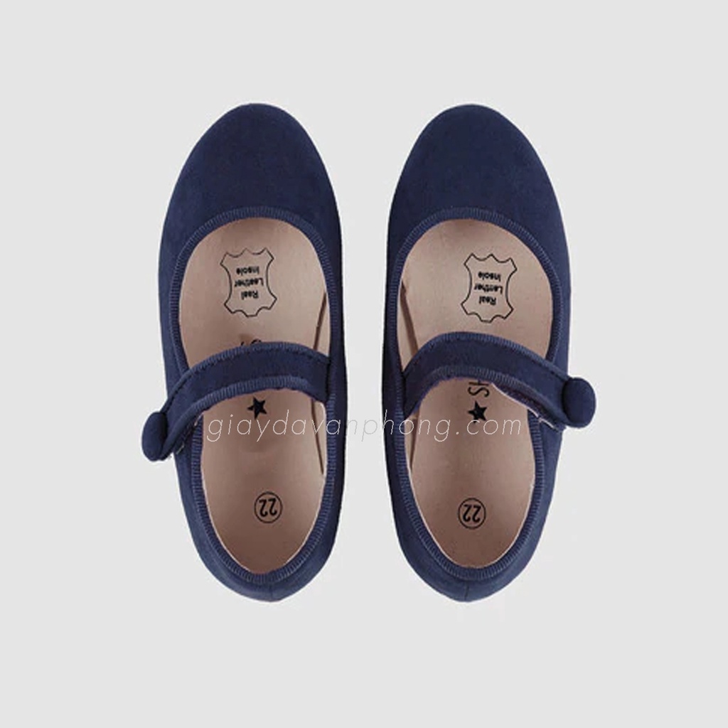 Giày búp bê quai dán ngang chuẩn xịn xuất Châu Âu mát chân