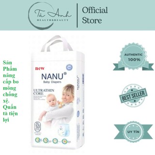 Tã Quần/ Tã Dán Cao Cấp NANU BABY S100 M100 L100 XL100 XXL100 XXXL100