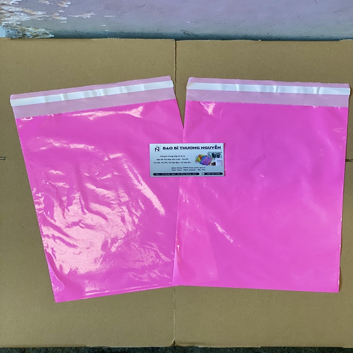 200G Túi Niêm Phong SIZE 20x30 Màu Hồng Mạnh Mẽ, Túi 2 Da Dày Đẹp Dùng Đóng Gói Hàng Tiện Dụng, Bao Bì Thương Nguyễn