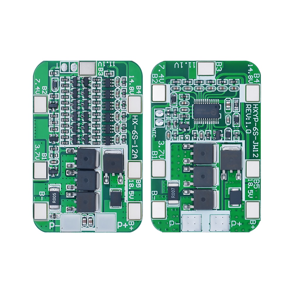 Bảng Mạch Bảo Vệ 6S 15A / 25A 24V 25.2V PCB BMS Cho Mô-Đun 18650